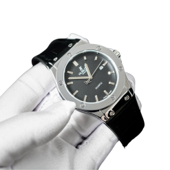Đồng hồ nam HBL máy Quartz viền trơn